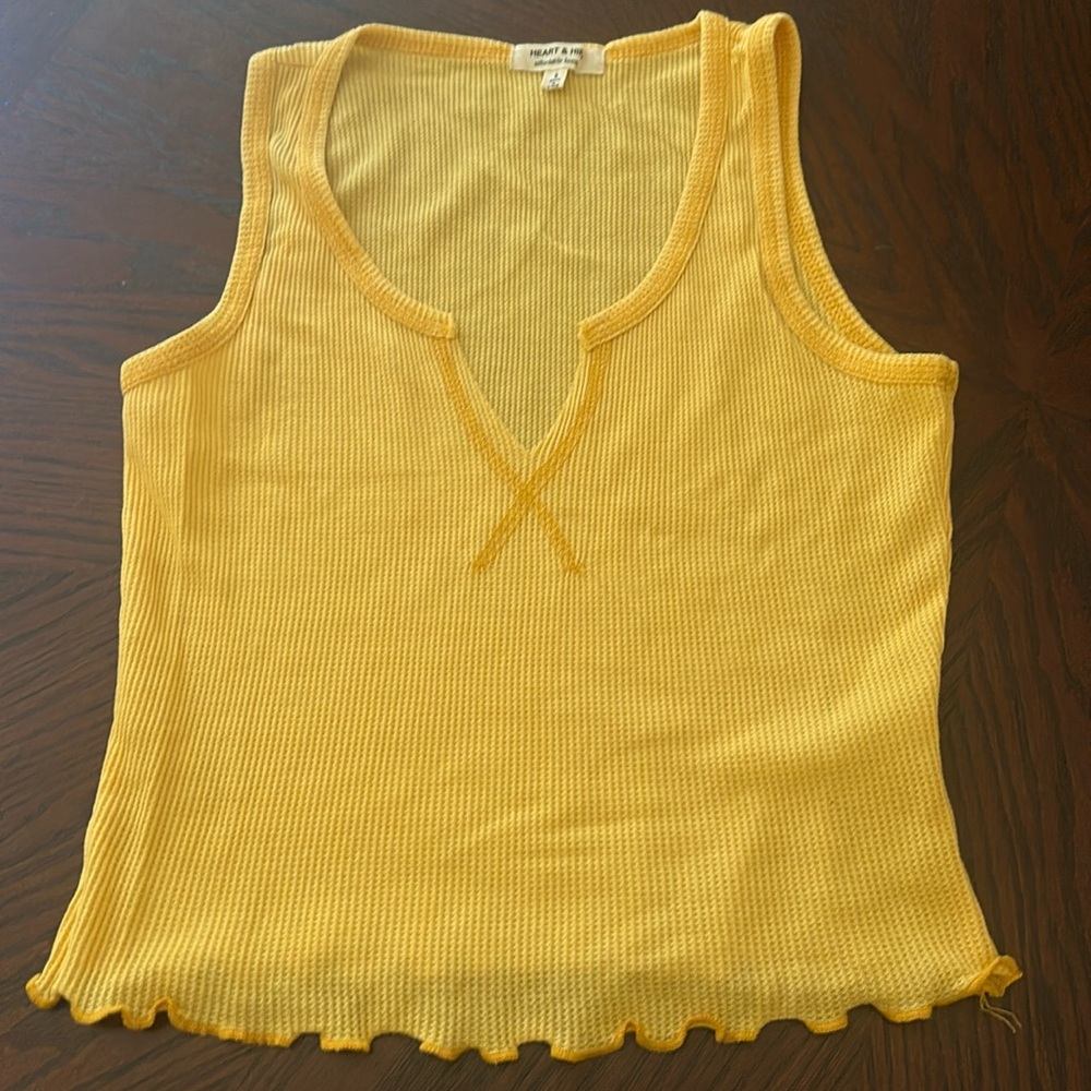 Soft Yellow Tank